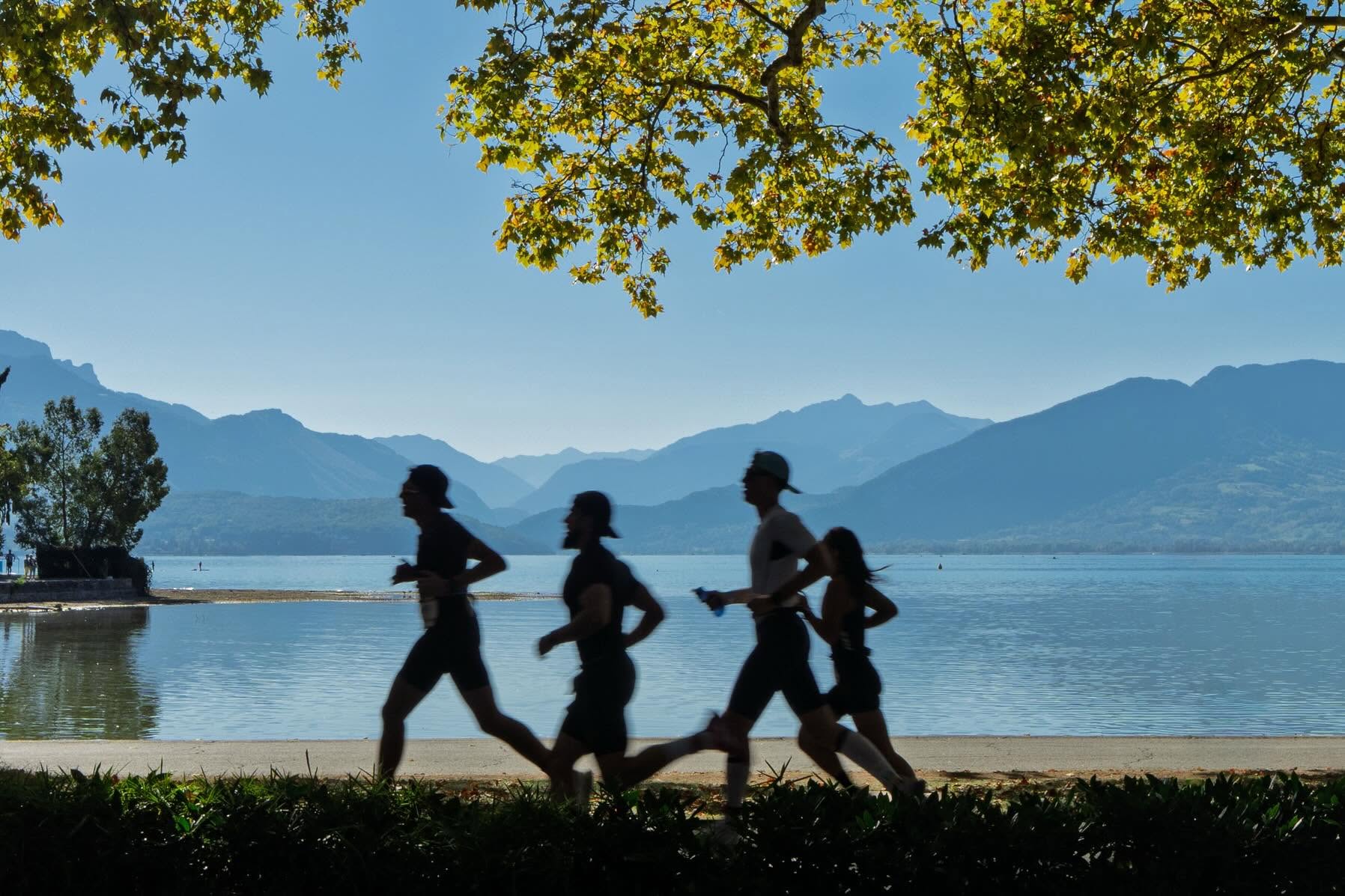 Édition récente du Triathlon d’Annecy